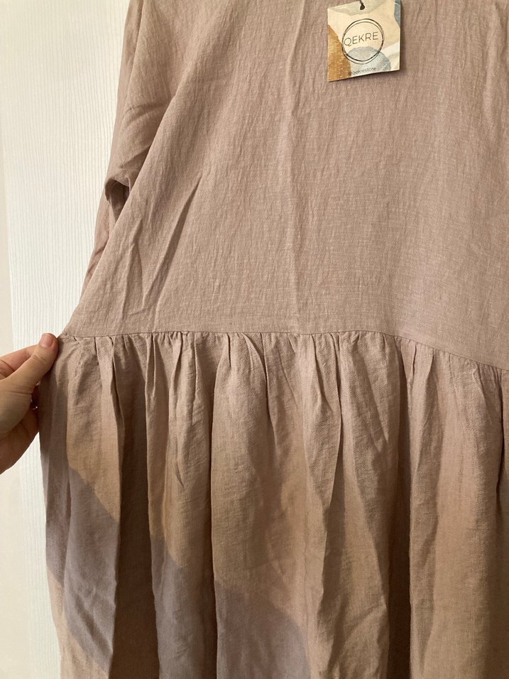 İncecik Yazlık Tam Boy Elbise - Görsel 5