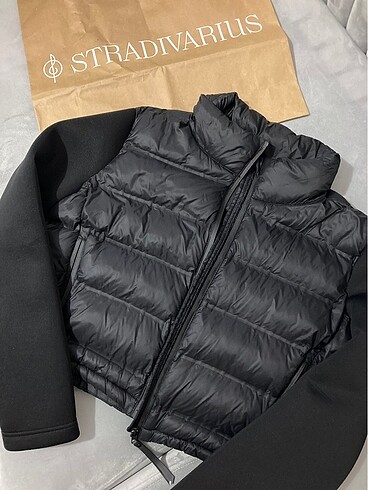 Zara kapitone puffer ceket şişme mont