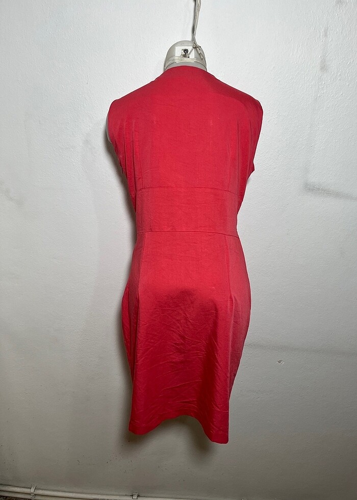 Çiçek detaylı abiye elbise - Görsel 4