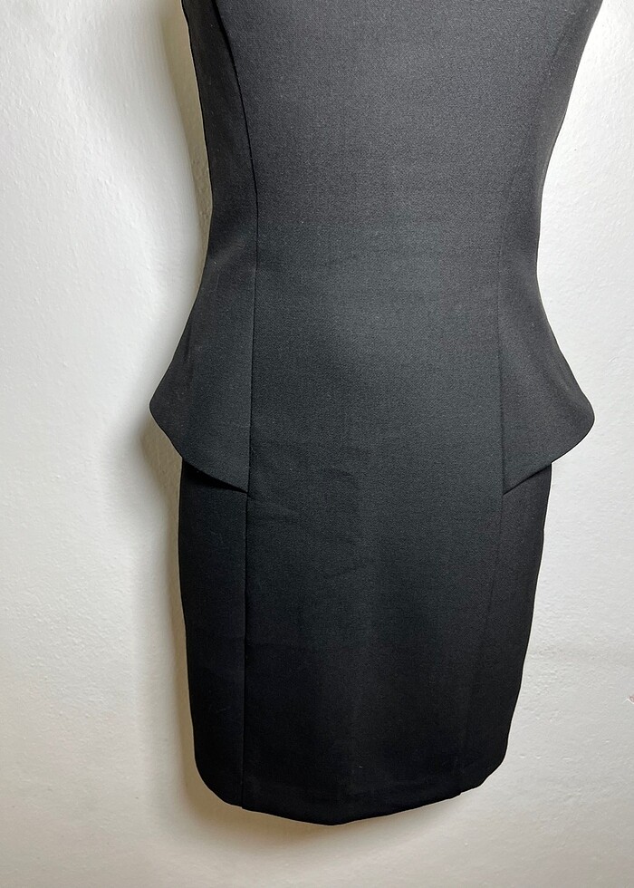 Straplez elbise - Görsel 5