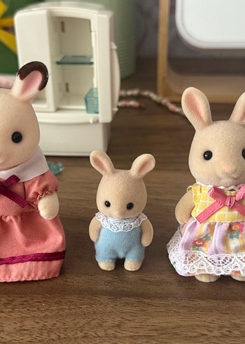 Sylvanian families Tavşan Figürleri Seti