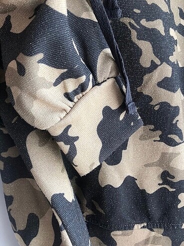 Koton Simli Asker Desenli Sweatshirt