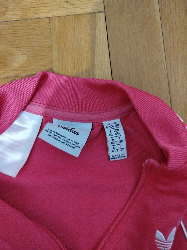 Kız Çocuk Pembe Adidas Eşofman Takımı - Görsel 4