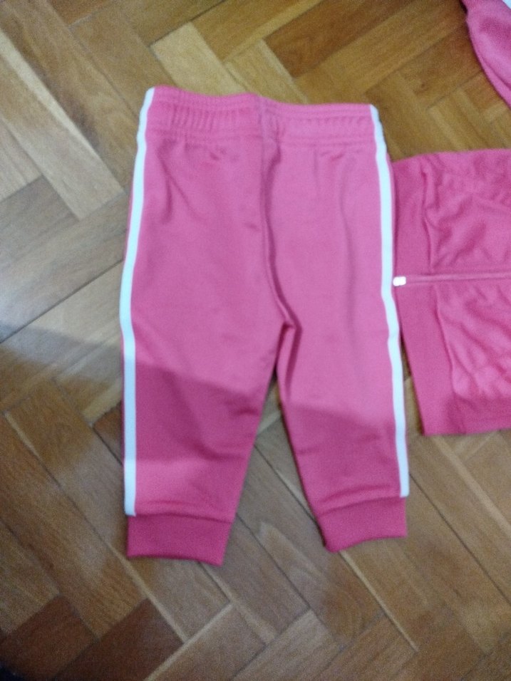 Kız Çocuk Pembe Adidas Eşofman Takımı - Görsel 2