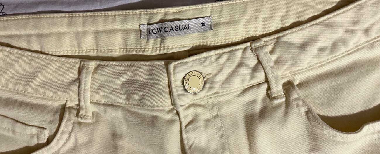 Kadın Sarı Mini Şort - Görsel 3