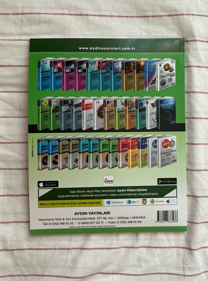 Aydın Ayt Biyoloji Denemeleri - Görsel 2