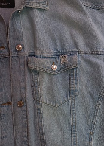 Kadın Kot Ceket - Görsel 6