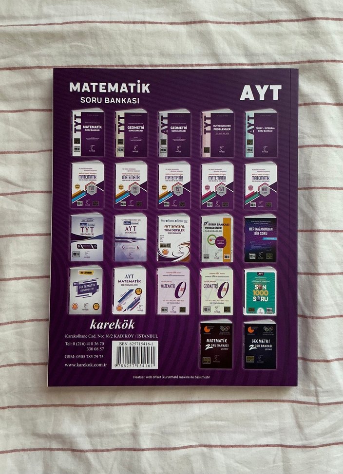 Karekök Ayt Matematik Soru Bankası - Görsel 2