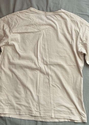 Bej Bohem Baskılı Kadın Tişört - Görsel 2