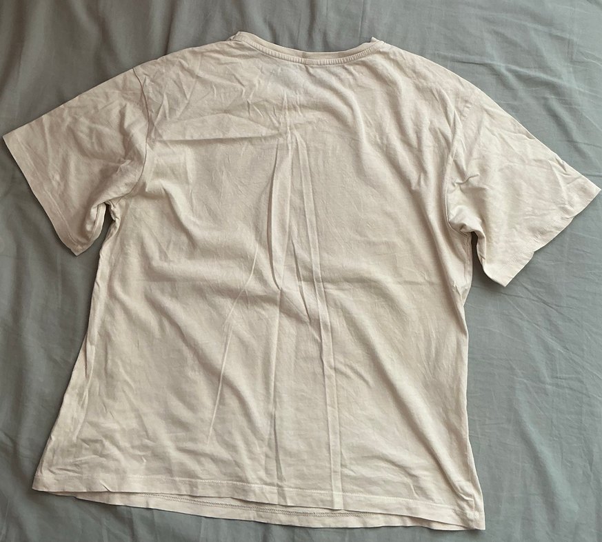 Bej Bohem Baskılı Kadın Tişört - Görsel 2