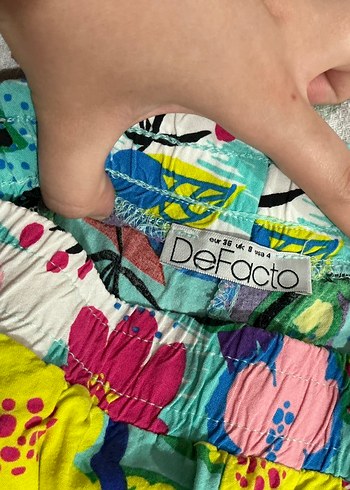 Çiçek Desenli Kadın Şort - Görsel 3