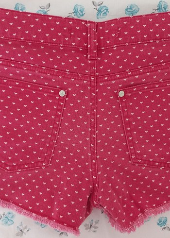 Kadın Pembe Şort - Görsel 2