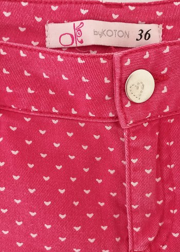 Kadın Pembe Şort - Görsel 4