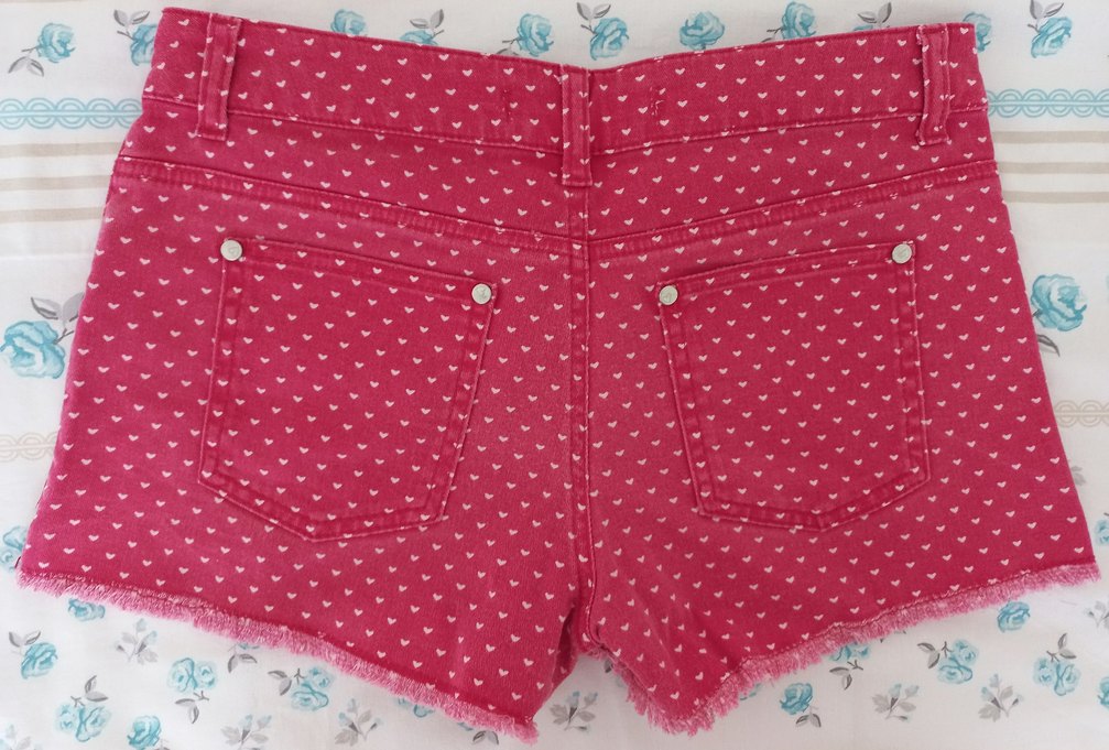 Kadın Pembe Şort - Görsel 2