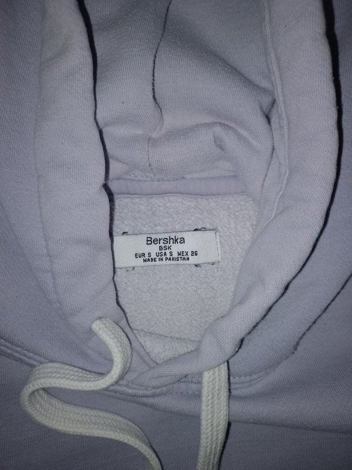 Bershka Lila Kadın Sweatshirt - Görsel 5