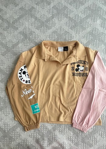 11-12 Yaş Beden ten rengi Renk Zara Çocuk sweatshirt