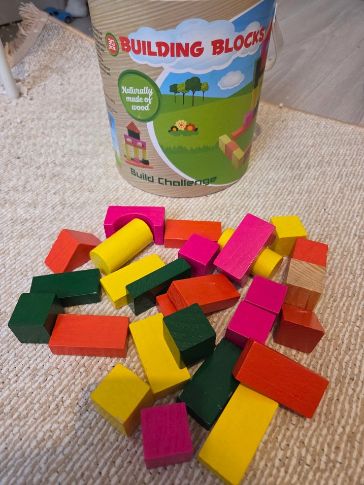 Renkli Ahşap Bloklar Seti - Görsel 2
