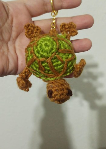 Renkli Örgü Bohem Anahtarlıklar - Görsel 4