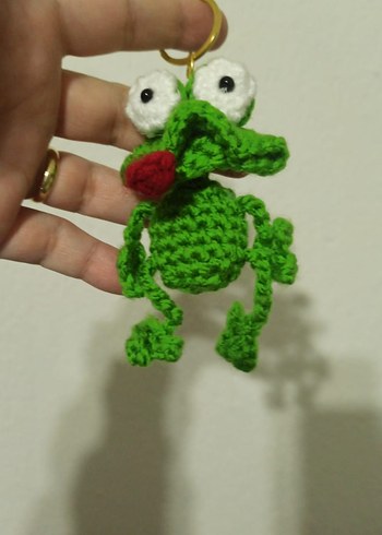 Renkli Örgü Bohem Anahtarlıklar - Görsel 3