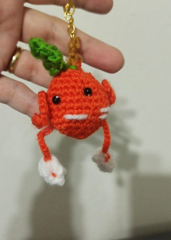 Renkli Örgü Bohem Anahtarlıklar - Görsel 2