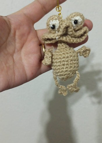 Renkli Örgü Bohem Anahtarlıklar - Görsel 5