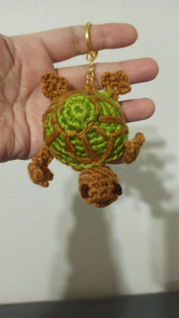 Renkli Örgü Bohem Anahtarlıklar - Görsel 4