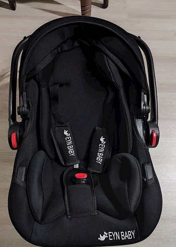 Diğer EYNBABY Siyah Bebek ana kucağı puset