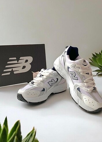 New Balance 530 - Beyaz - Lacivert - No 37