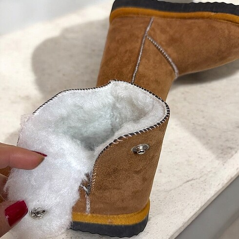 21 Beden UGG Çocuk Botu - Taba - No 21