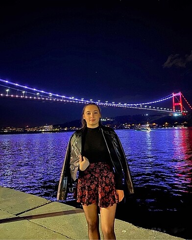 Zara muadili şortlu etek