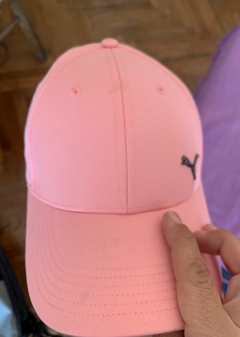  Beden pembe Renk Pembe Puma Kadın Şapka Velcro