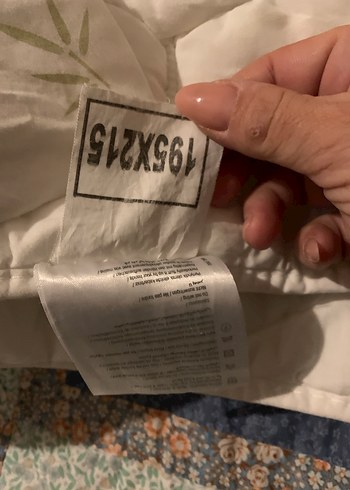  Beden beyaz Renk Yataş Beyaz Düz Desen Yorgan