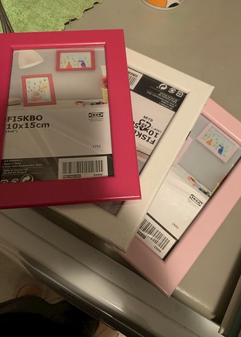 Ikea FISKBO 10x15 cm ve 13*18 Çerçeve