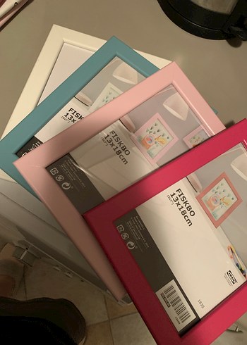 Ikea Ikea FISKBO 10x15 cm ve 13*18 Çerçeve