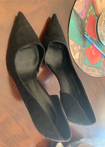 Mango Mango Siyah Süet Topuklu Kadın Stiletto