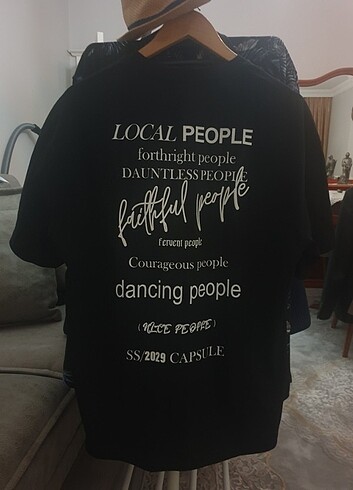 Diğer Kaliteli Yazılı Erkek T-shirt