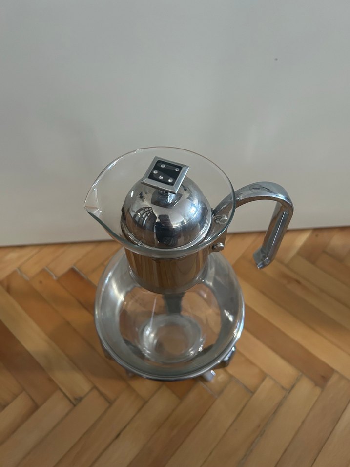 Parlak Beyaz Cam Çaydanlık Seti - Görsel 2