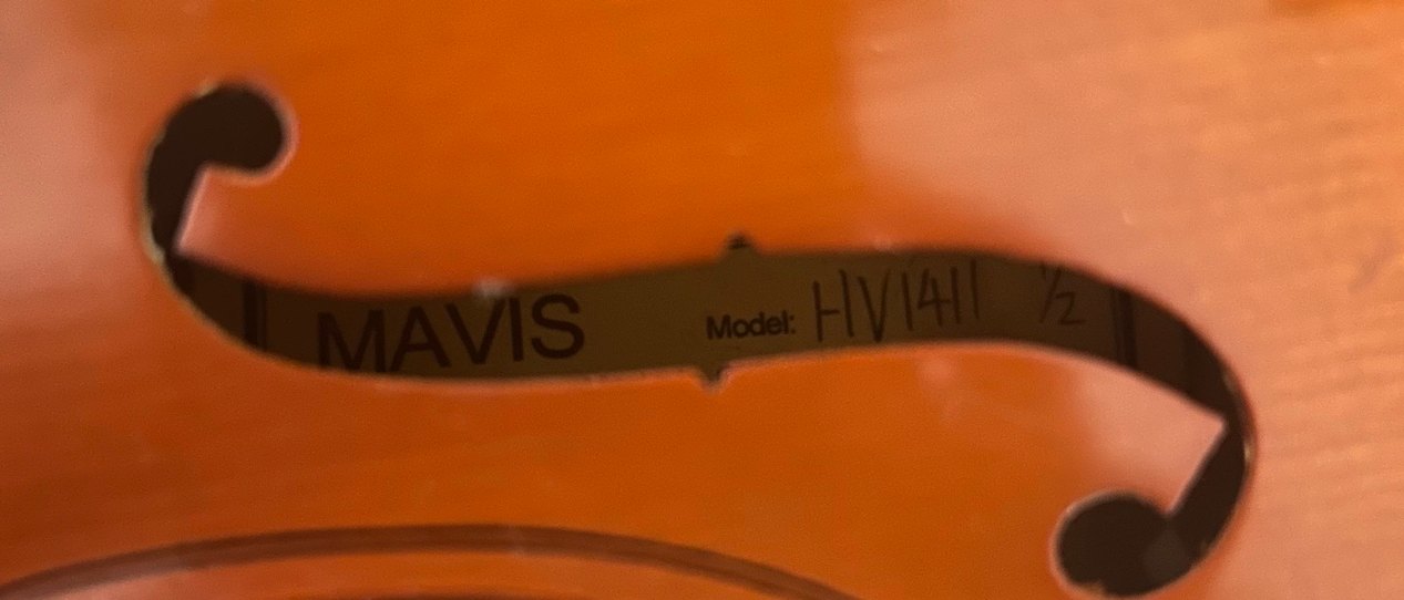 Mavis 1/2 keman (kutusu dahil) - Görsel 2