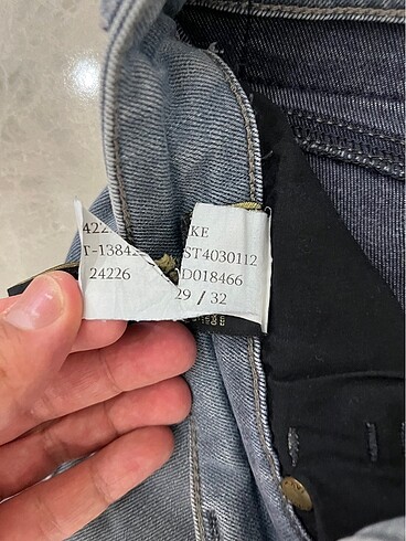 29 Beden mavi Renk Rengi harika mavi jeans kot