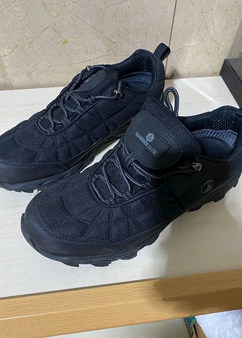 Erkek Siyah Outdoor Ayakkabı Bağcıklı - Görsel 2