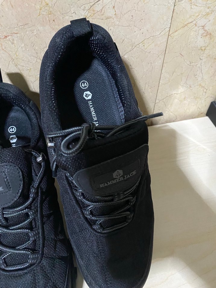 Erkek Siyah Outdoor Ayakkabı Bağcıklı - Görsel 4