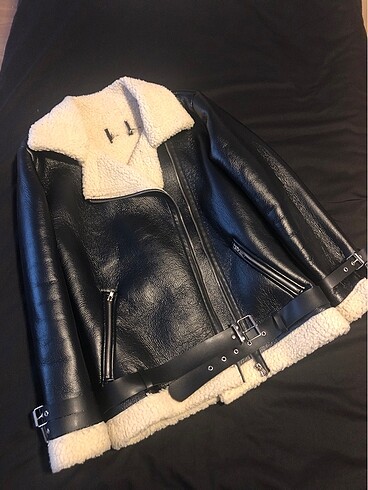 Biker ceket deri