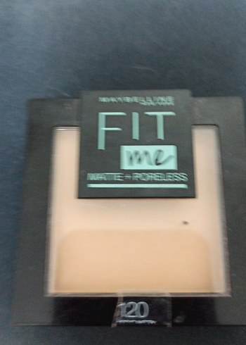 Maybelline Fit Me Mat Pudra 120 Açık Bej - Görsel 5