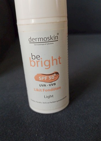 Dermoskin Be Bright SPF-50 Açık Ton BB Krem - Görsel 3