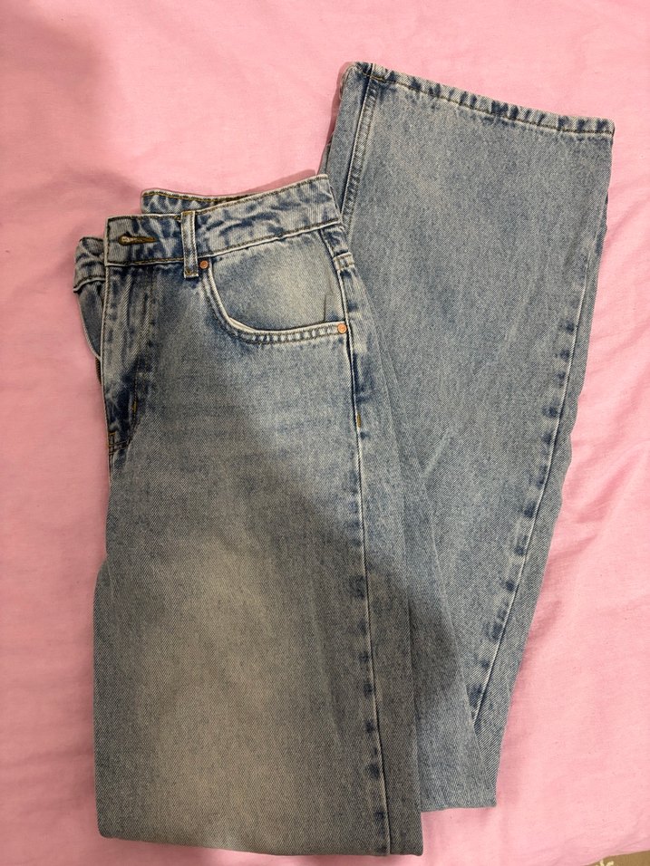 Kadın Açık Mavi Midi Boy Regular Fit Kot Pantolon - Görsel 3