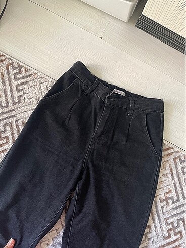 27 Beden BAGGY SİYAH JEAN