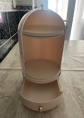 Şeffaf Kapaklı Makyaj Organizatörü/ Düzenleyici - Görsel 3