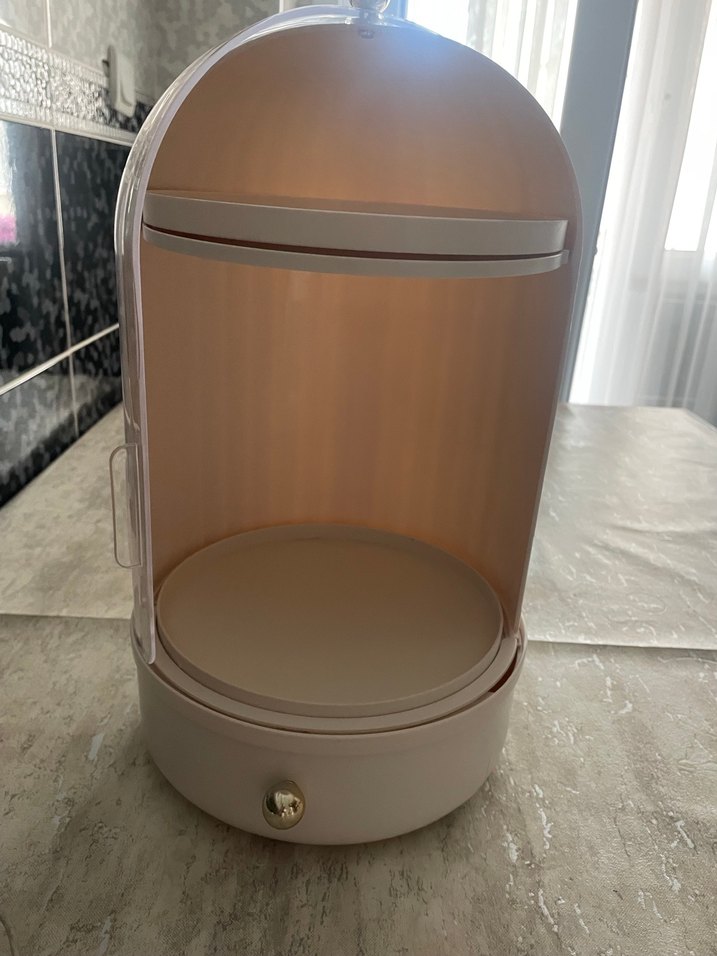 Şeffaf Kapaklı Makyaj Organizatörü/ Düzenleyici - Görsel 2