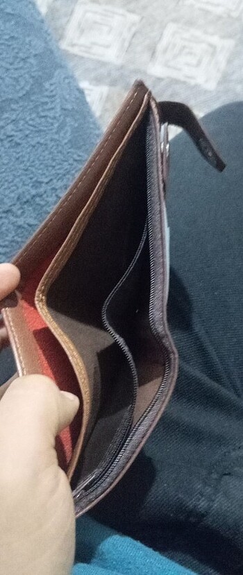 Orjinal deri cüzdan - Görsel 6