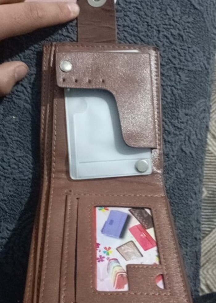 Orjinal deri cüzdan - Görsel 4